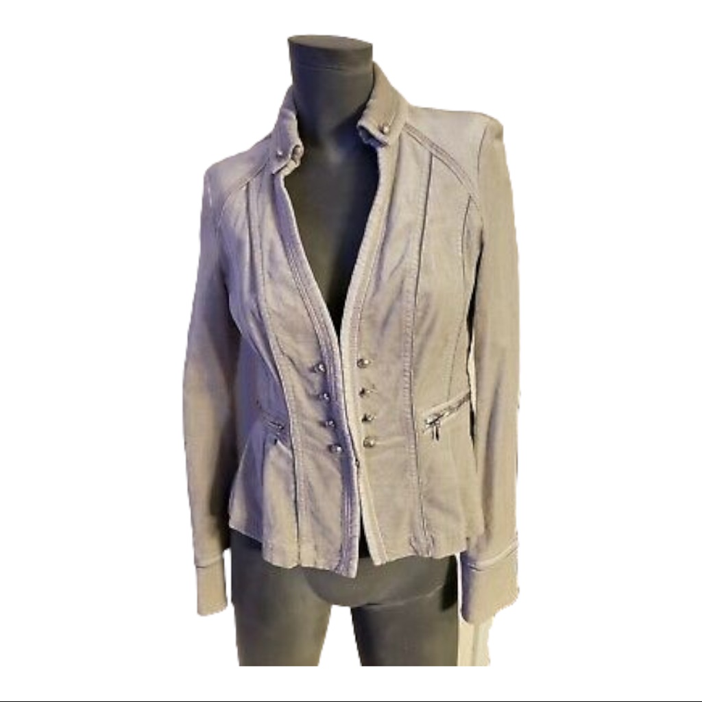 White House Black Market Military Jacket Size 00